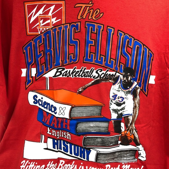 >>SOLD<< DEADSTOCK Nike Single Stitch USA Red NBA - Picture 2 of 7